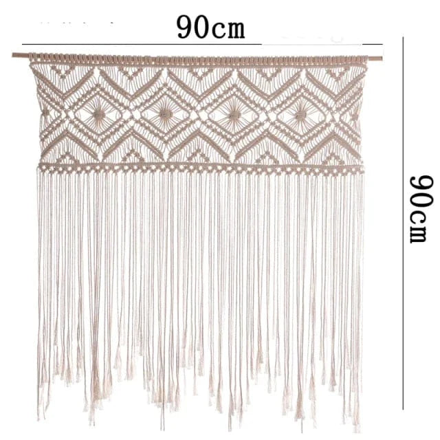 Hanging Macramé Drapery voor Thuisdecoratie 10