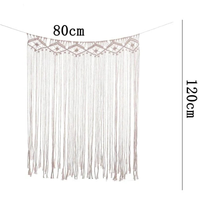 Hanging Macramé Drapery voor Thuisdecoratie 11