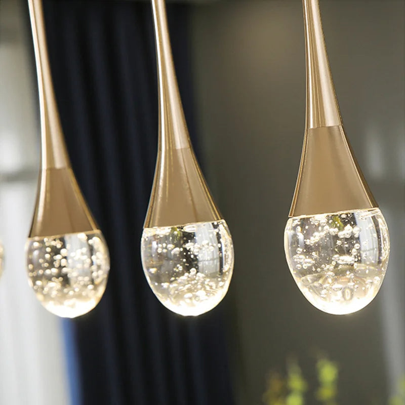 Hanglamp Druppelvormig Design voor Woonkamer en Eettafel 1