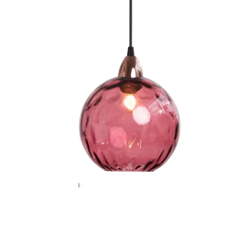Hanglamp Eettafel Glazen Bol Stijlvol voor Woonkamer en Slaapkamer Verlichting 0