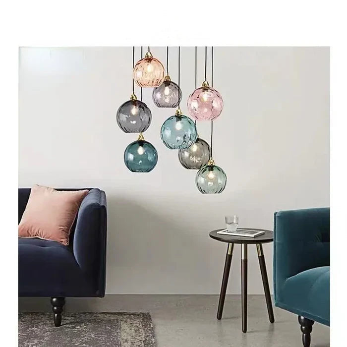 Hanglamp Eettafel Glazen Bol Stijlvol voor Woonkamer en Slaapkamer Verlichting 1