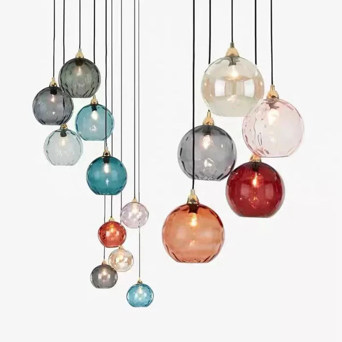 Hanglamp Eettafel Glazen Bol Stijlvol voor Woonkamer en Slaapkamer Verlichting 4