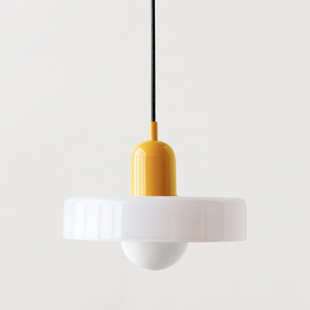 Hanglamp Modern Design Voor Woonkamer Eettafel Met Gekleurd Glas 18
