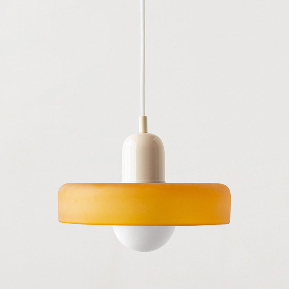 Hanglamp Modern Design Voor Woonkamer Eettafel Met Gekleurd Glas 25