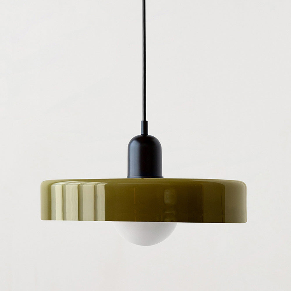 Hanglamp Modern Design Voor Woonkamer Eettafel Met Gekleurd Glas 29