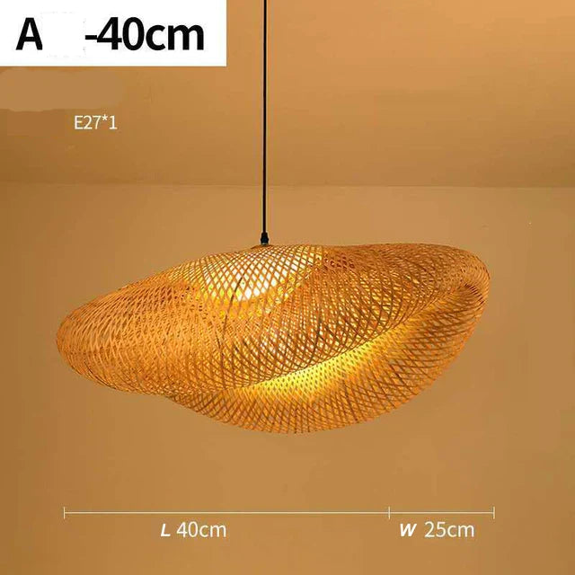 Hanglamp Rotan Boheemse Stijl voor Woonkamer en Eetkamer 0