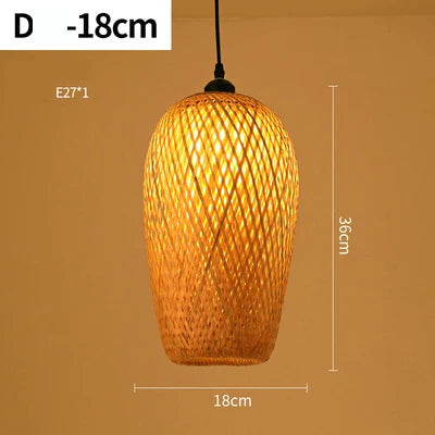 Hanglamp Rotan Boheemse Stijl voor Woonkamer en Eetkamer 10