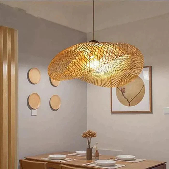Hanglamp Rotan Trendy voor Huisdecoratie 1