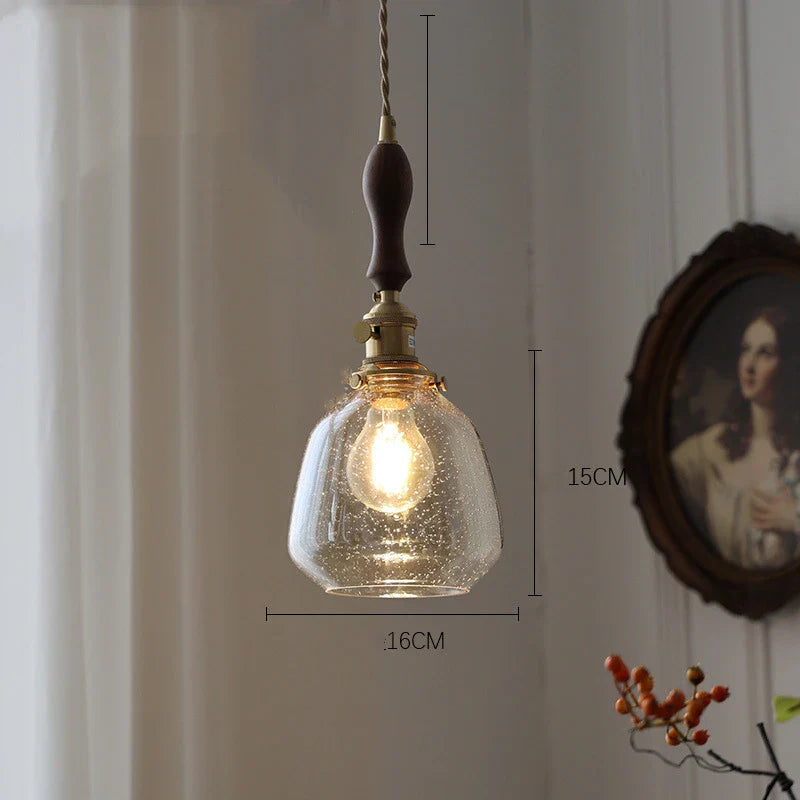 Hanglamp Vintage Stijl voor Woonkamer en Eettafel met Glazen Design 11