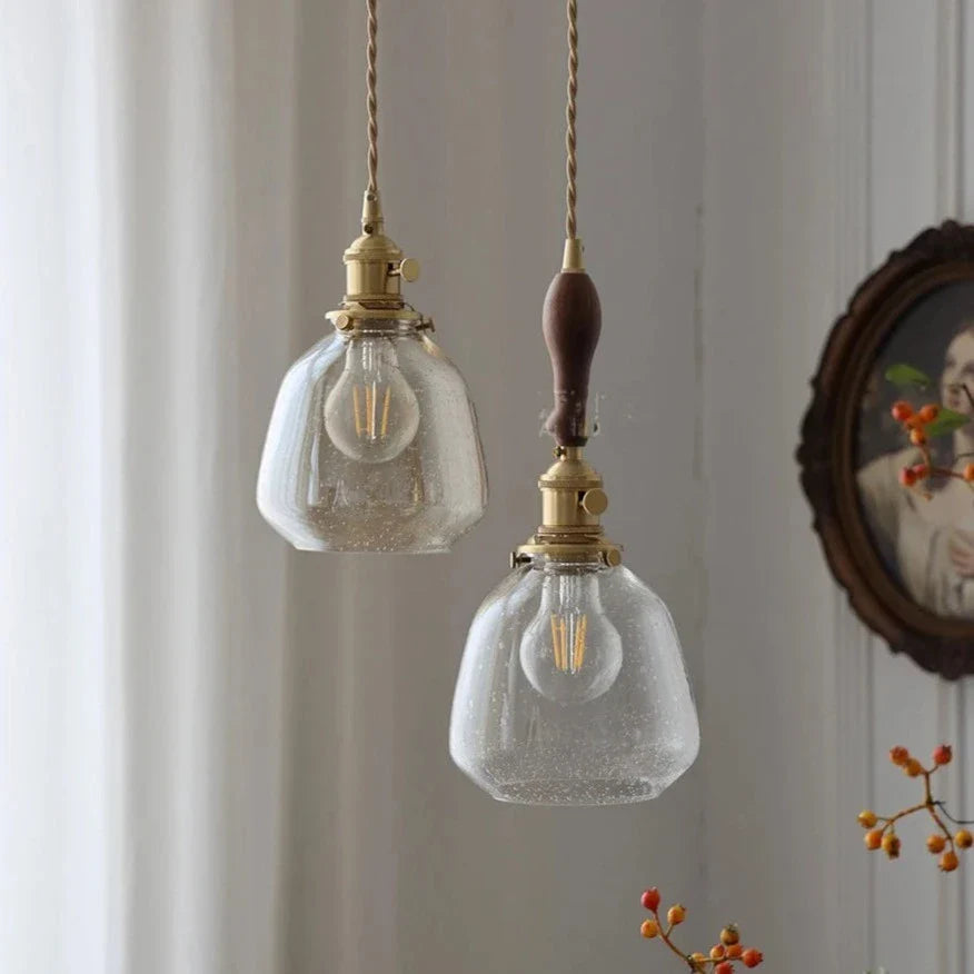 Hanglamp Vintage Stijl voor Woonkamer en Eettafel met Glazen Design 3