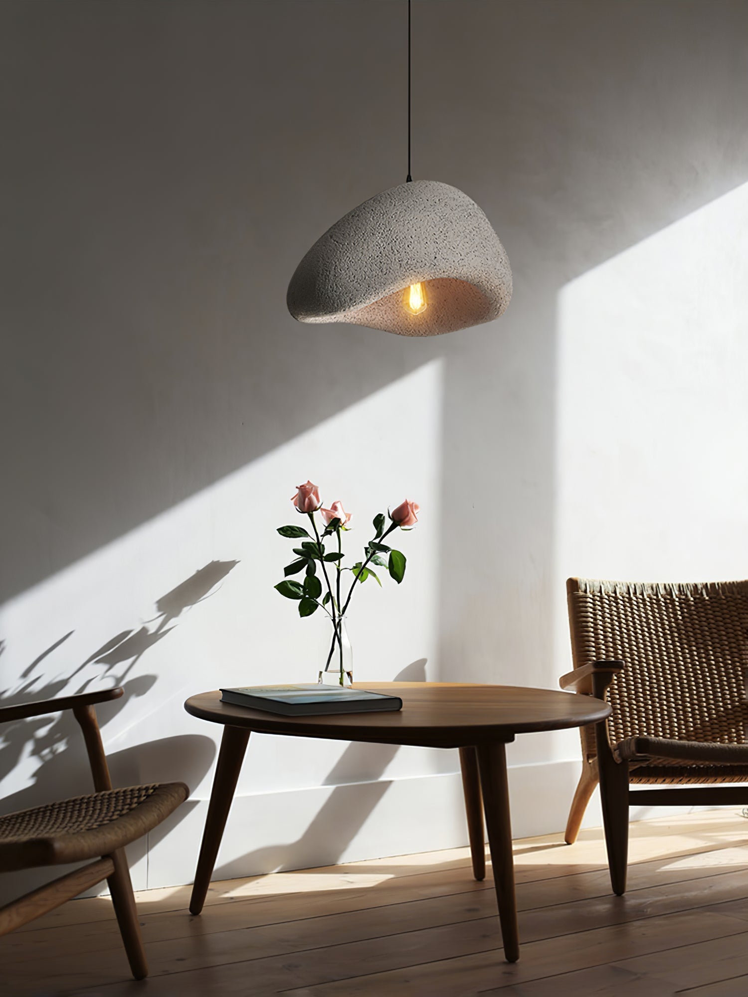 Hanglamp Wabi-Sabi Cocoon Stijl A voor Eettafel en Woonkamer 10