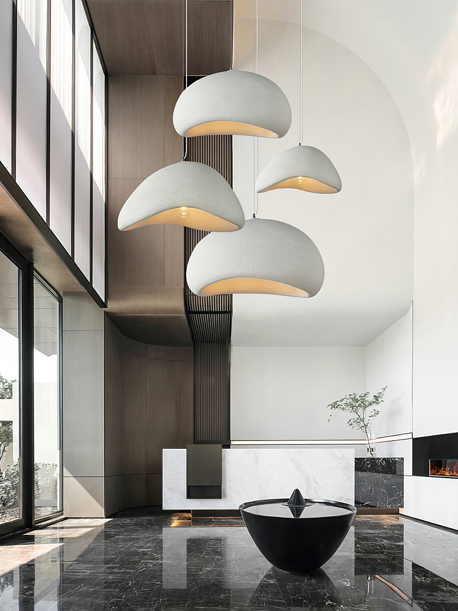 Hanglamp Wabi-Sabi Cocoon Stijl A voor Eettafel en Woonkamer 8