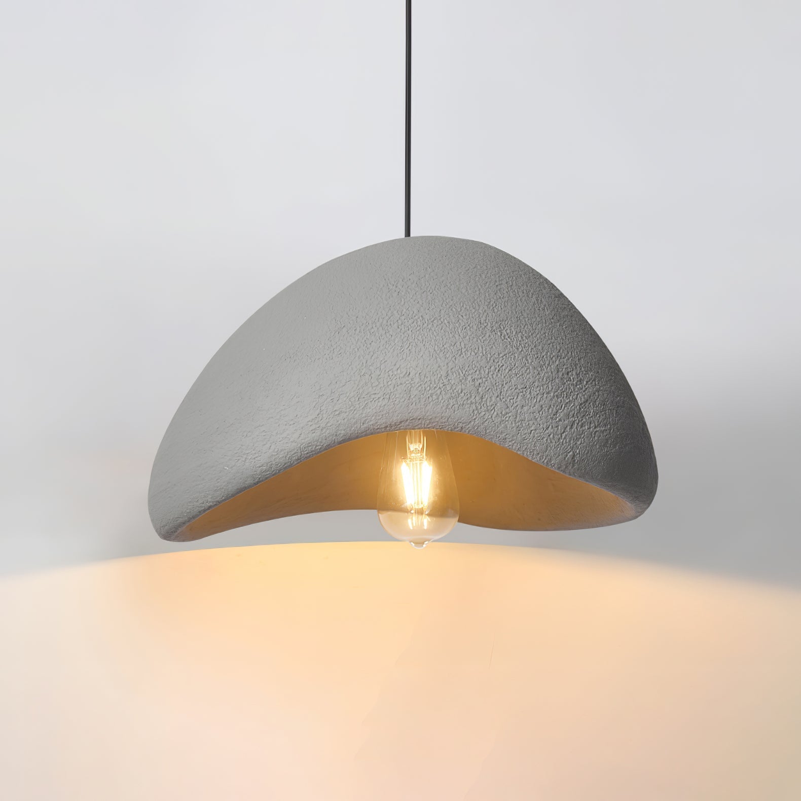 Hanglamp Wabi-Sabi Cocoon Stijl A voor Eettafel en Woonkamer 9