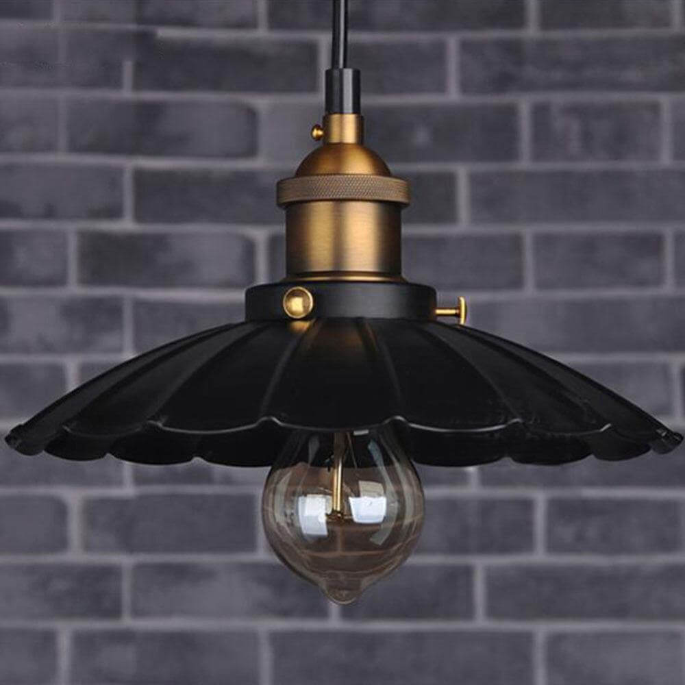 Hanglamp Zwart Druppelvormig Industrieel voor Woonkamer en Kantoor 2