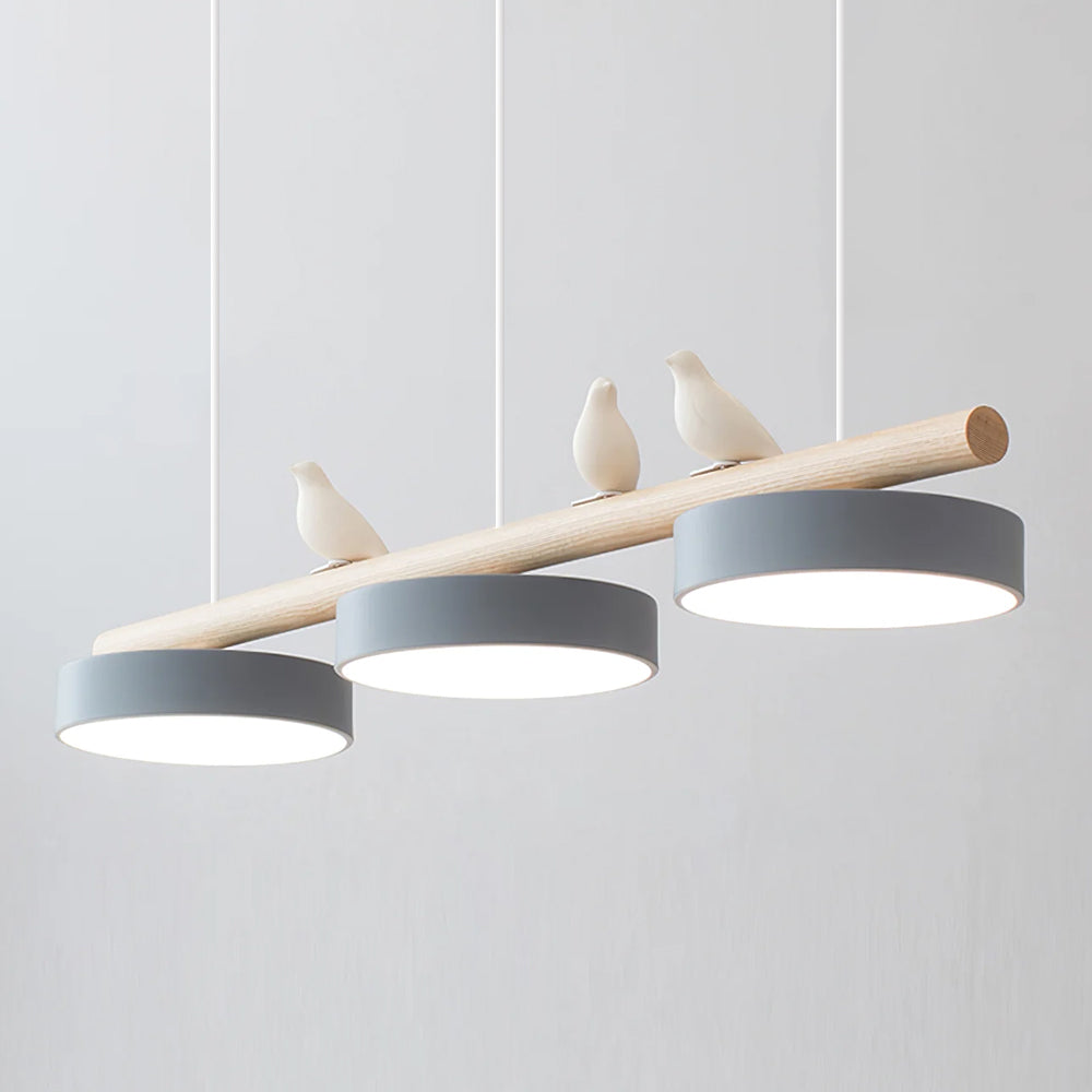 Hanglamp met Vogelontwerp voor Eettafel 13