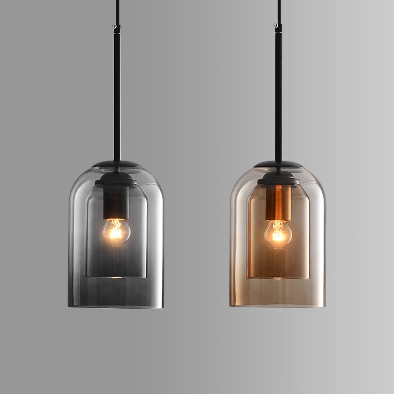 Hanglamp voor Binnen met Dubbel Glas Stijlvol Ontwerp 1