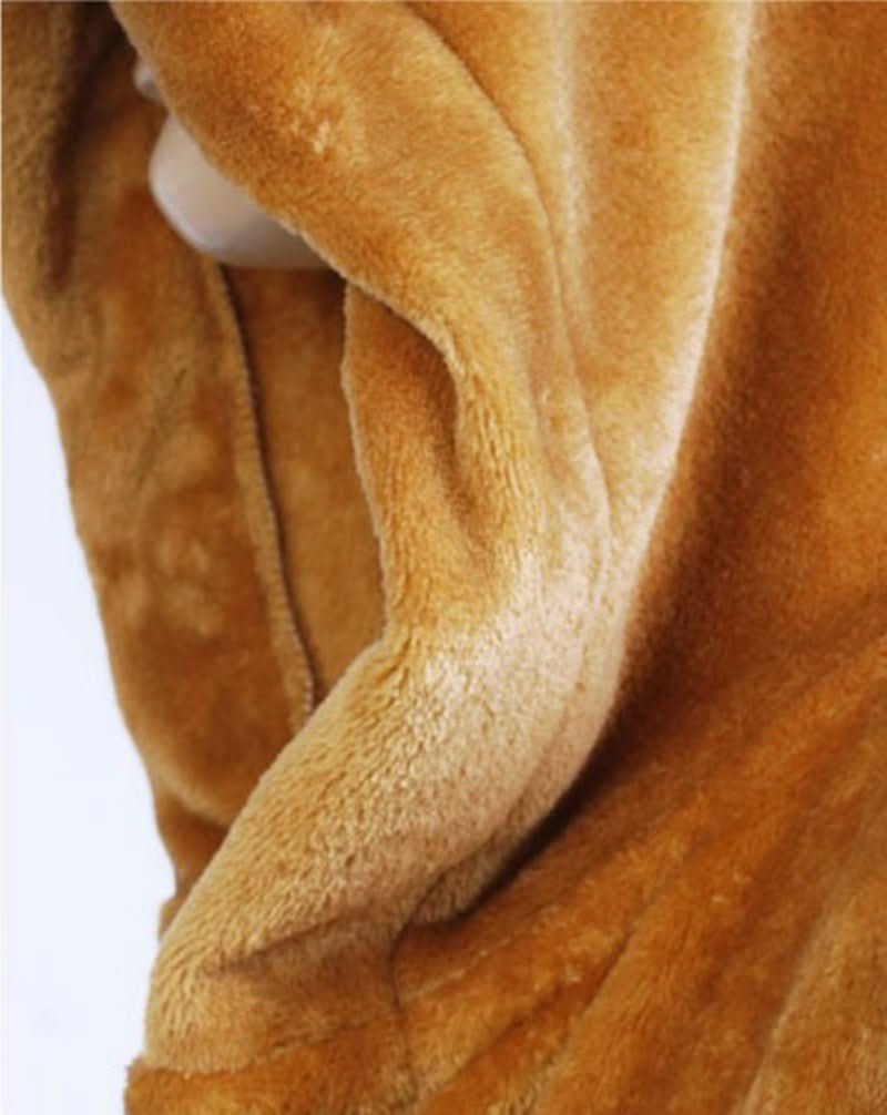 Heren Badjas Comfortabel met Capuchon en Riem voor Ontspanning 5