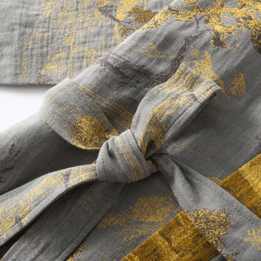 Heren Badjas Retro Stijl Kimono 4