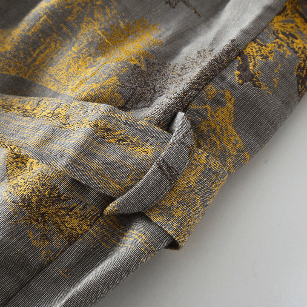 Heren Badjas Retro Stijl Kimono 5