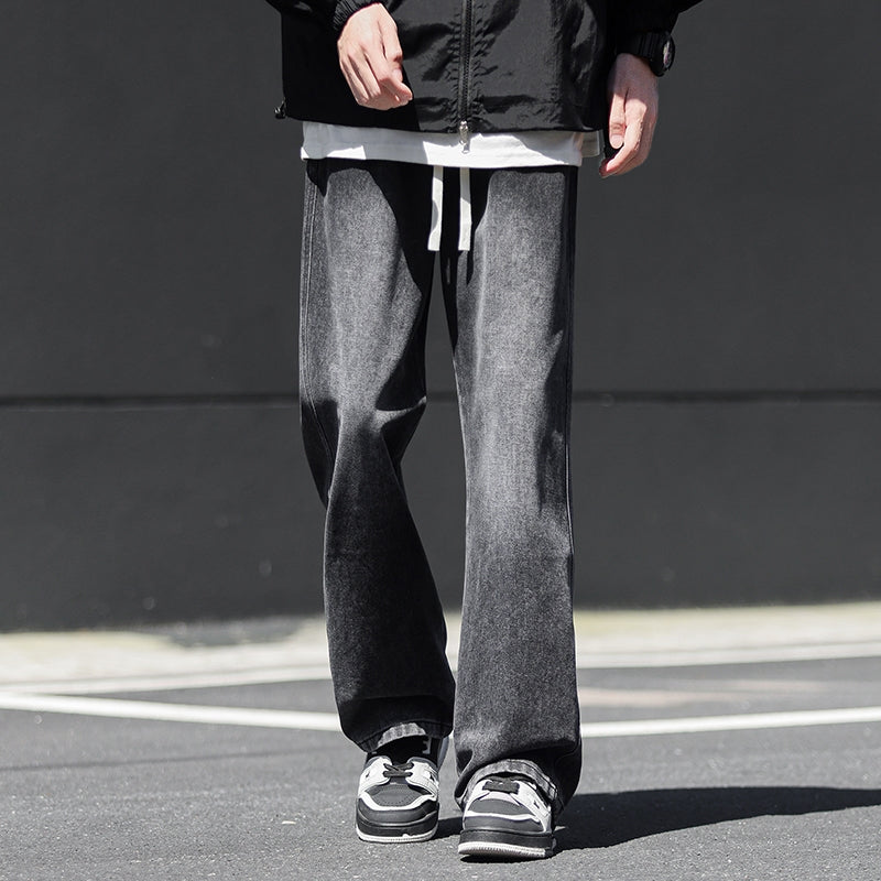 Heren Baggy Jeans Met Wijde Pijpen Casual 2