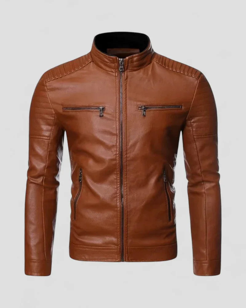 Heren Bikerjack Slim Fit Stijlvol 2