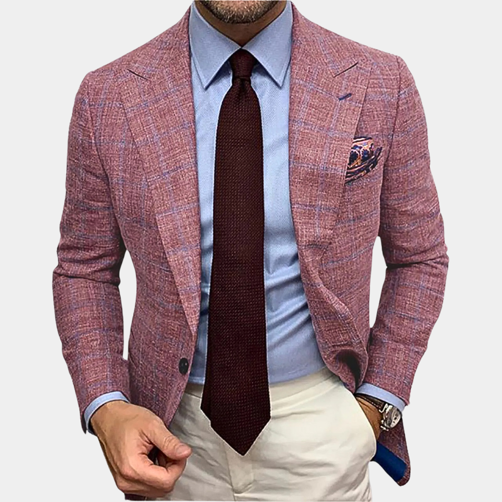 Heren Blazer Stijlvol met Casual Kragen 2