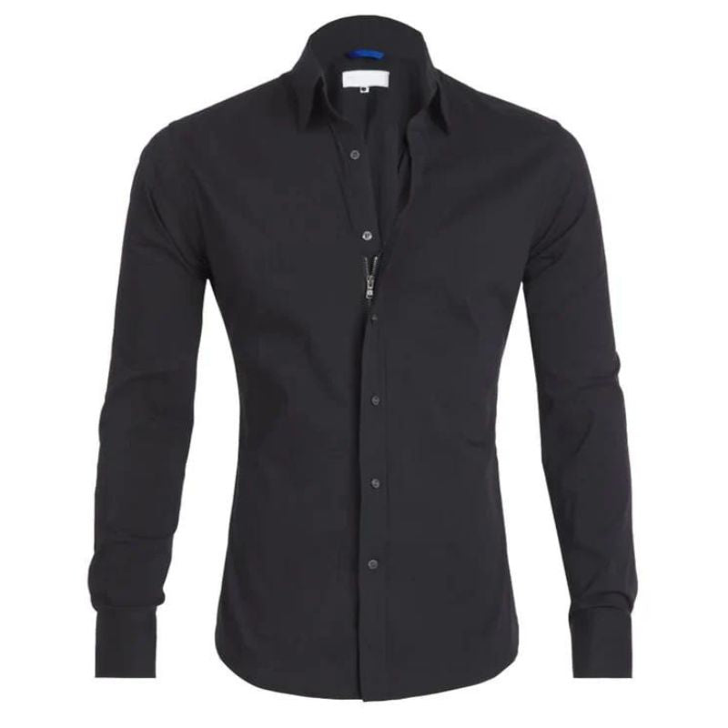 Heren Blouse Ademend Met Ritssluiting 7