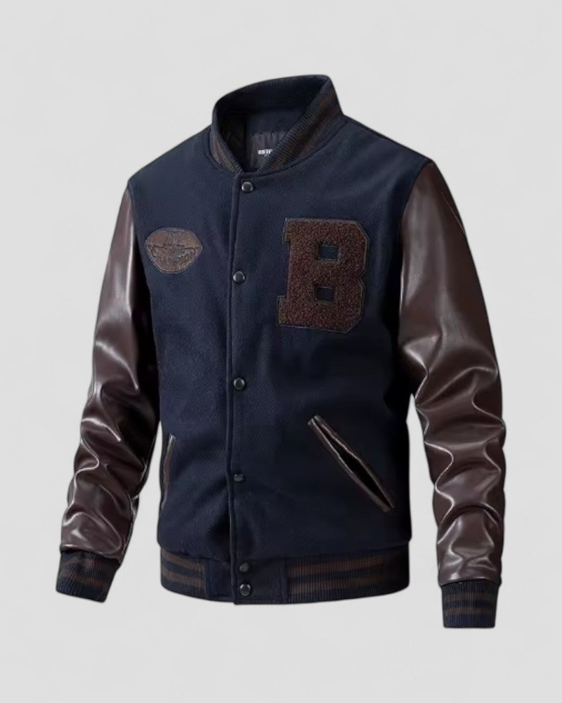 Heren Bomberjack Casual Sportief Met Trendy Pasvorm 2