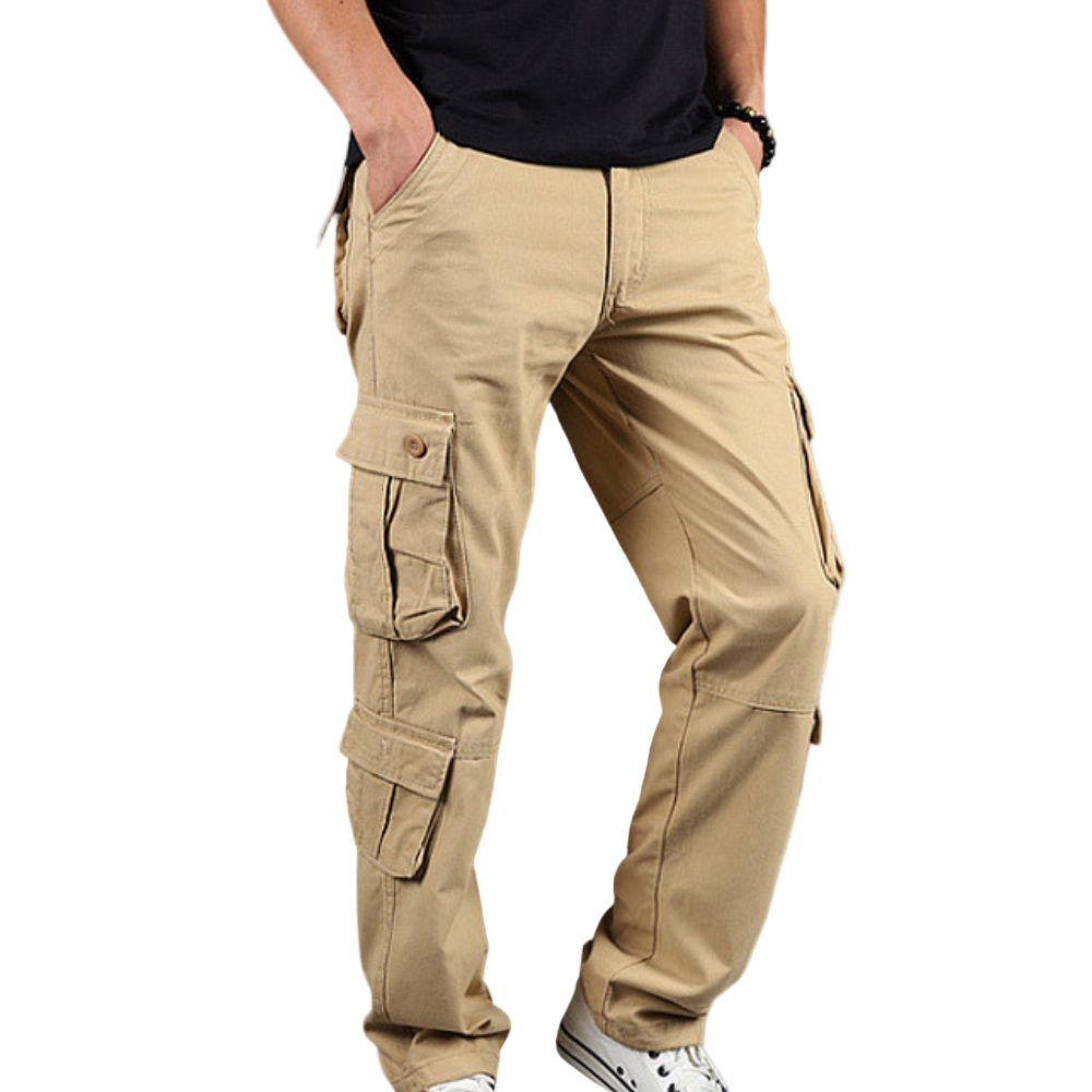 Heren Cargo Broek Urban Stijl met Praktische Lommen 1