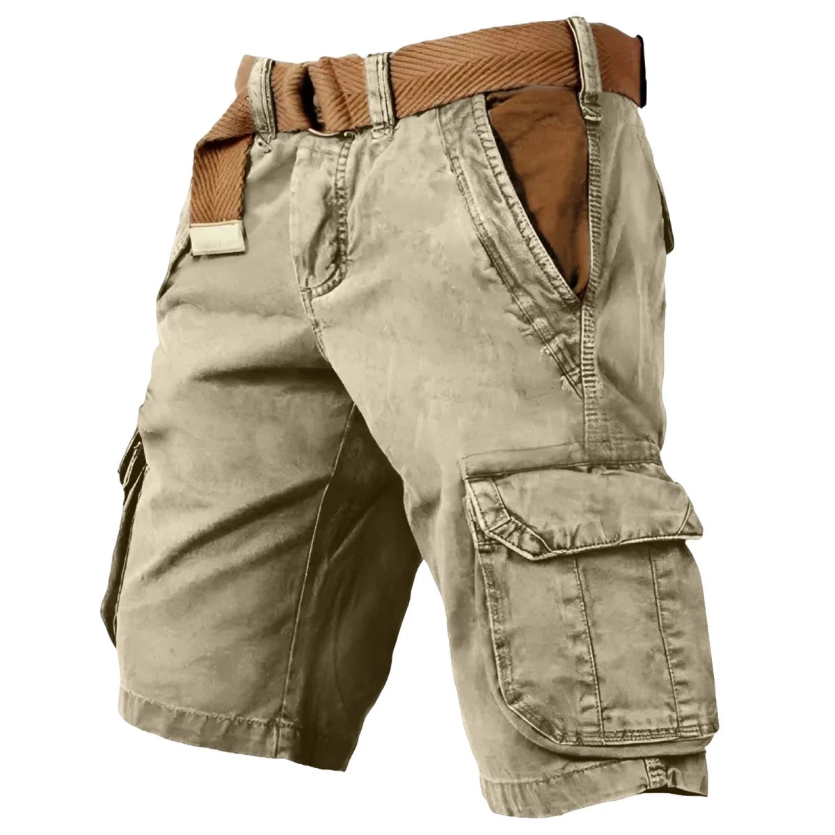 Heren Cargo Shorts met Multi-Pocket Ontwerp 10