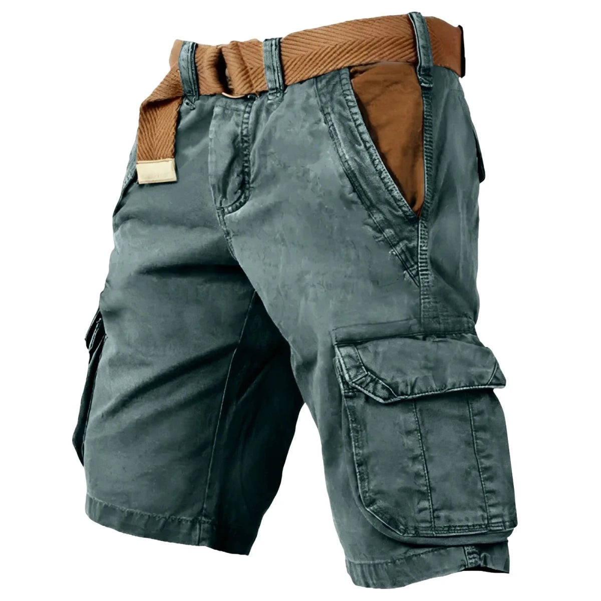 Heren Cargo Shorts met Multi-Pocket Ontwerp 9