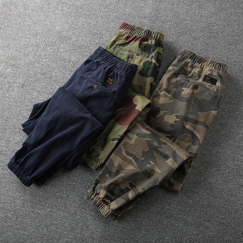 Heren Cargobroek Tactisch Camouflage met Meerdere Zakken 5