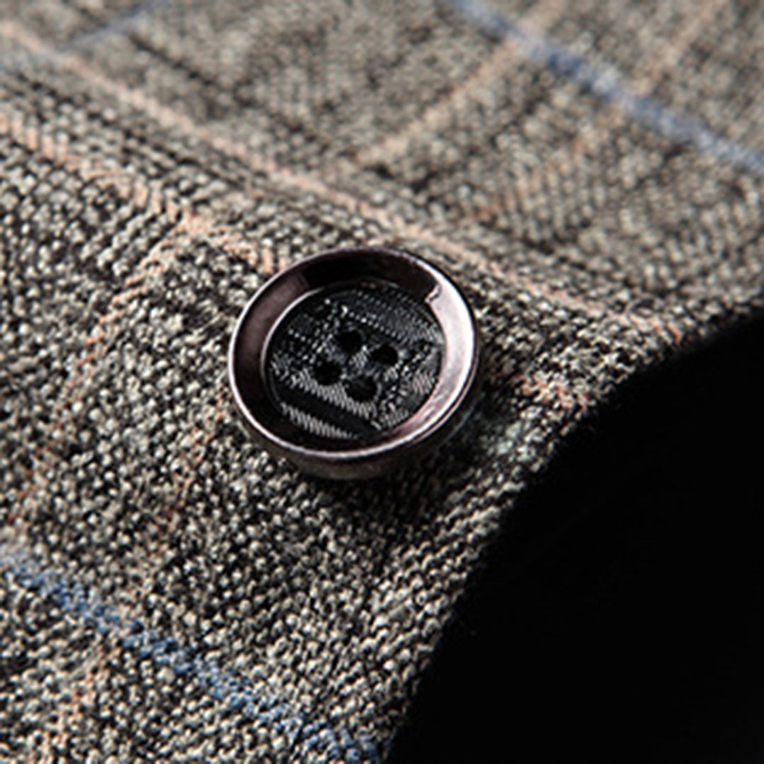 Heren Casual Blazer met Broderie 4