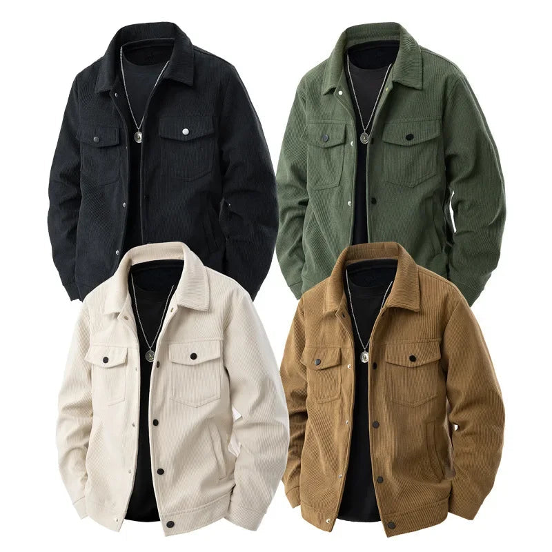 Heren Casual Jack Corduroy Stijlvol 4
