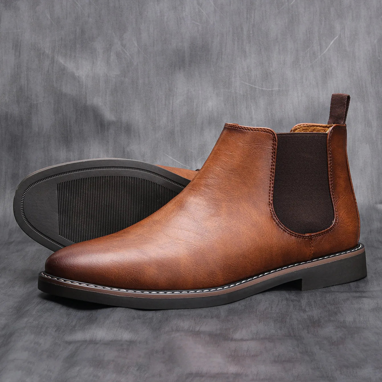 Heren Chelsea Boots Retro Comfortabel voor Casual en Formele Gelegenheden 2