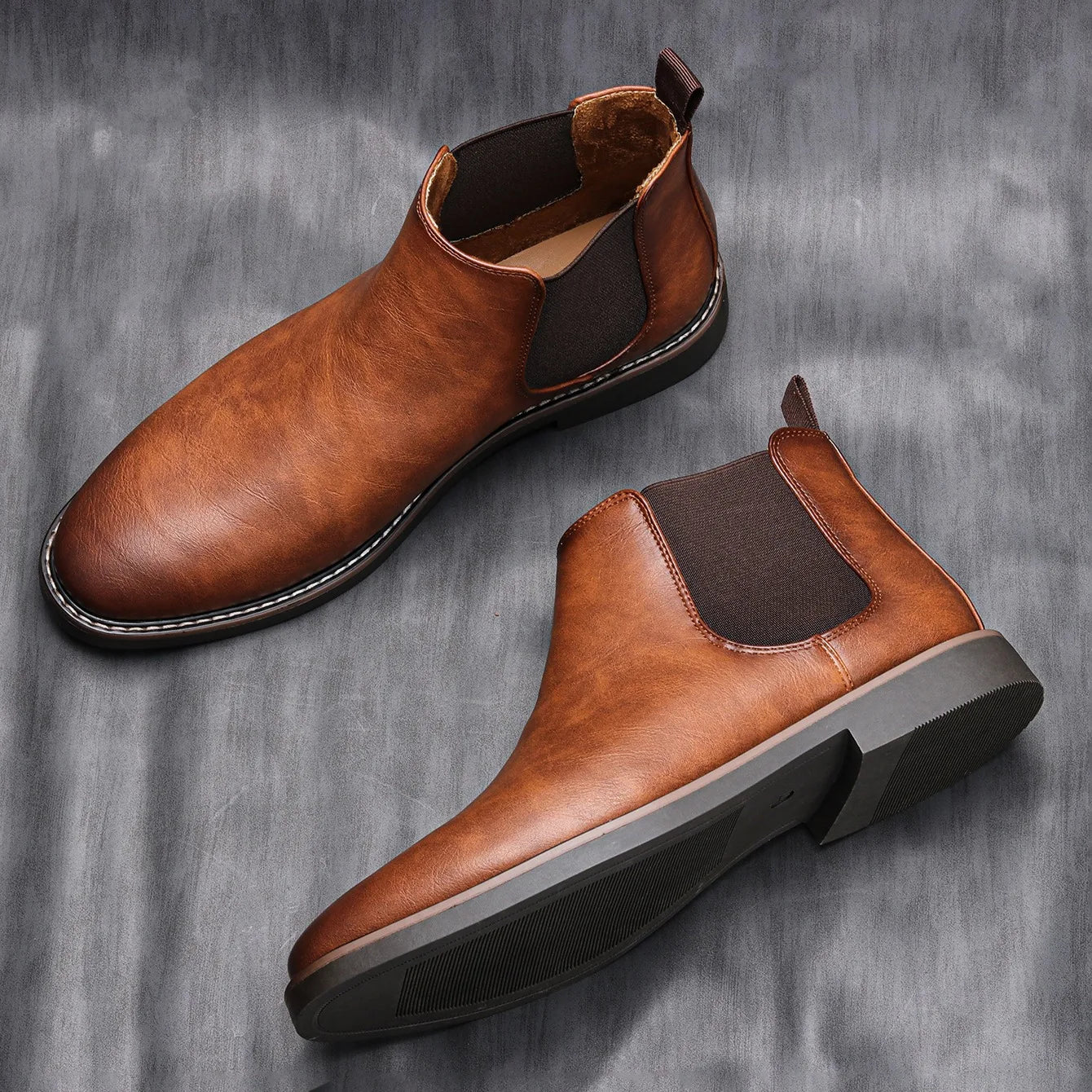 Heren Chelsea Boots Retro Comfortabel voor Casual en Formele Gelegenheden 3