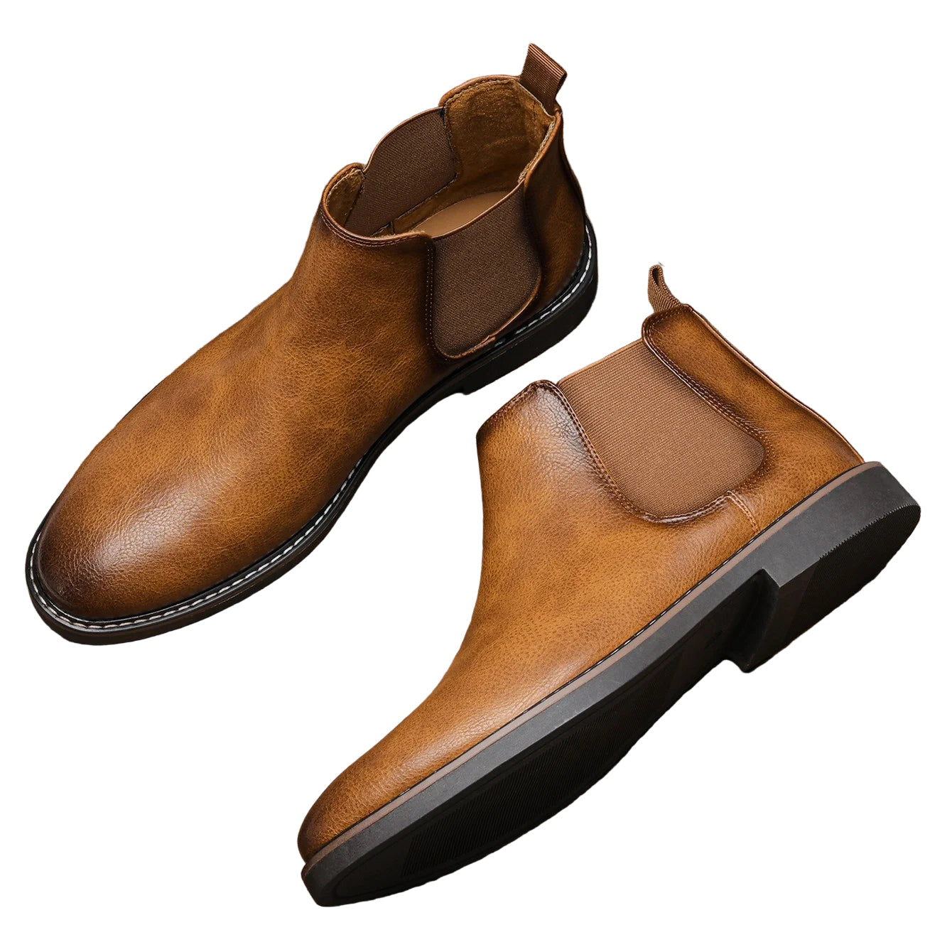 Heren Chelsea Boots Retro Comfortabel voor Casual en Formele Gelegenheden 7