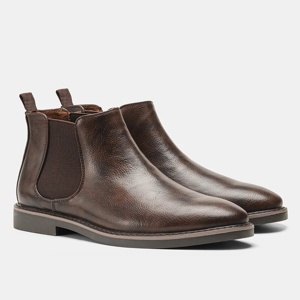 Heren Chelsea Boots Retro Comfortabel voor Casual en Formele Gelegenheden 8