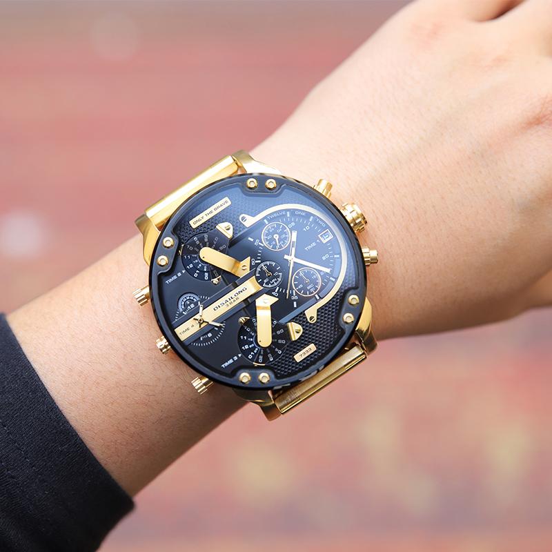 Heren Chronograaf Quartz Horloge Stijlvol 3