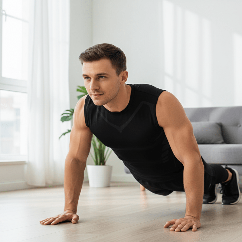 Heren Compressievest voor Rompondersteuning 3