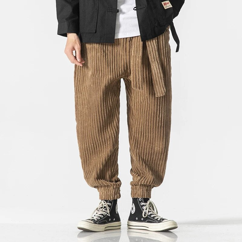 Heren Corduroy Broek Casual Streetwear Katoen 1