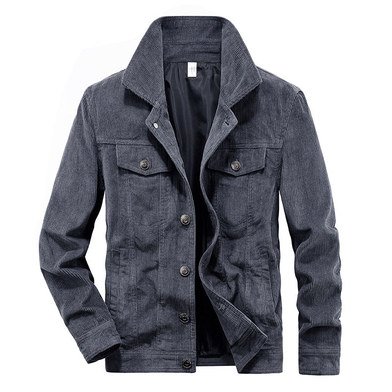 Heren Corduroy Jack Casual Stijl 4
