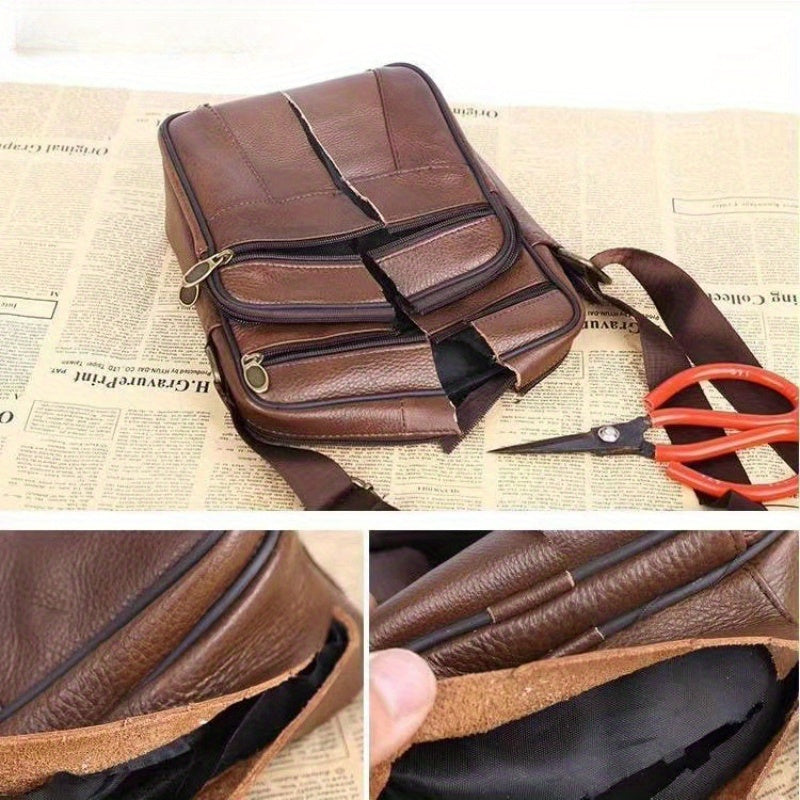 Heren Crossbody Tas Met Verstelbare Riem Stijlvol Ontwerp 4