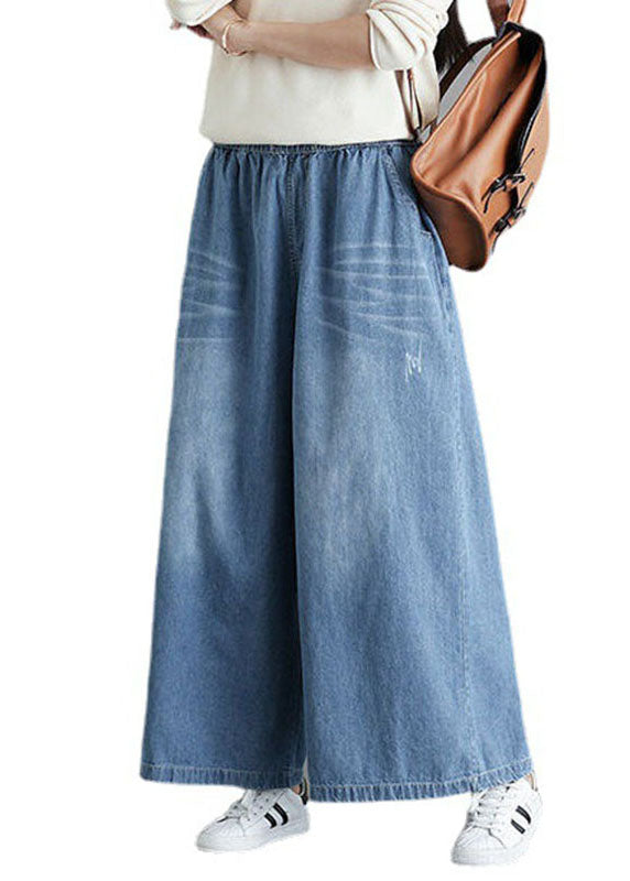 Heren Denim Broek Rechte Pasvorm 4
