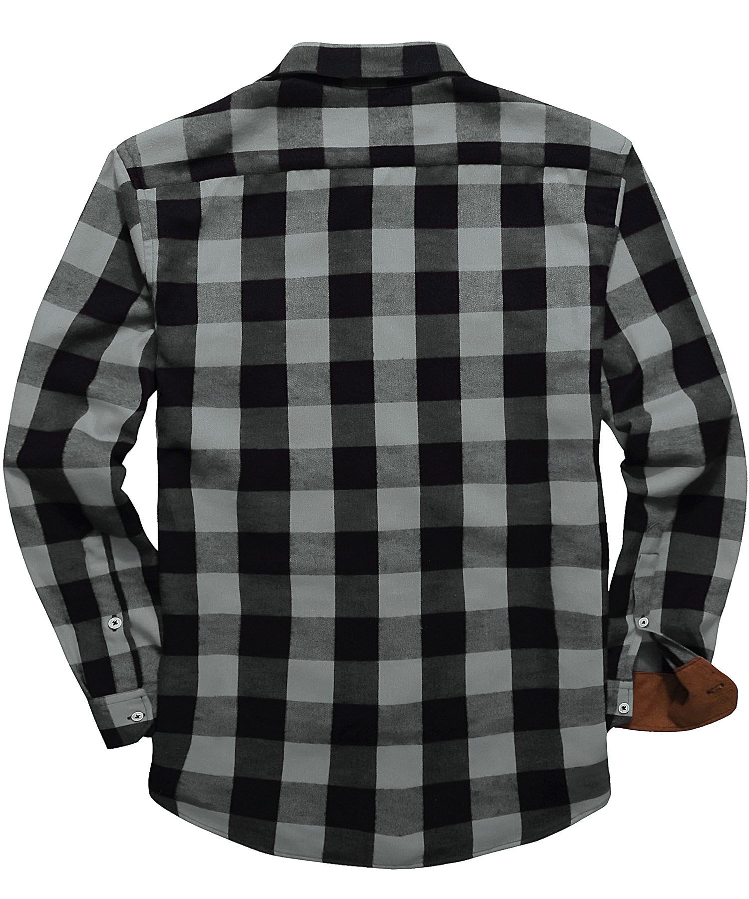 Heren Flanellen Overhemd Klassiek Ruitpatroon Polyester Rayon 6