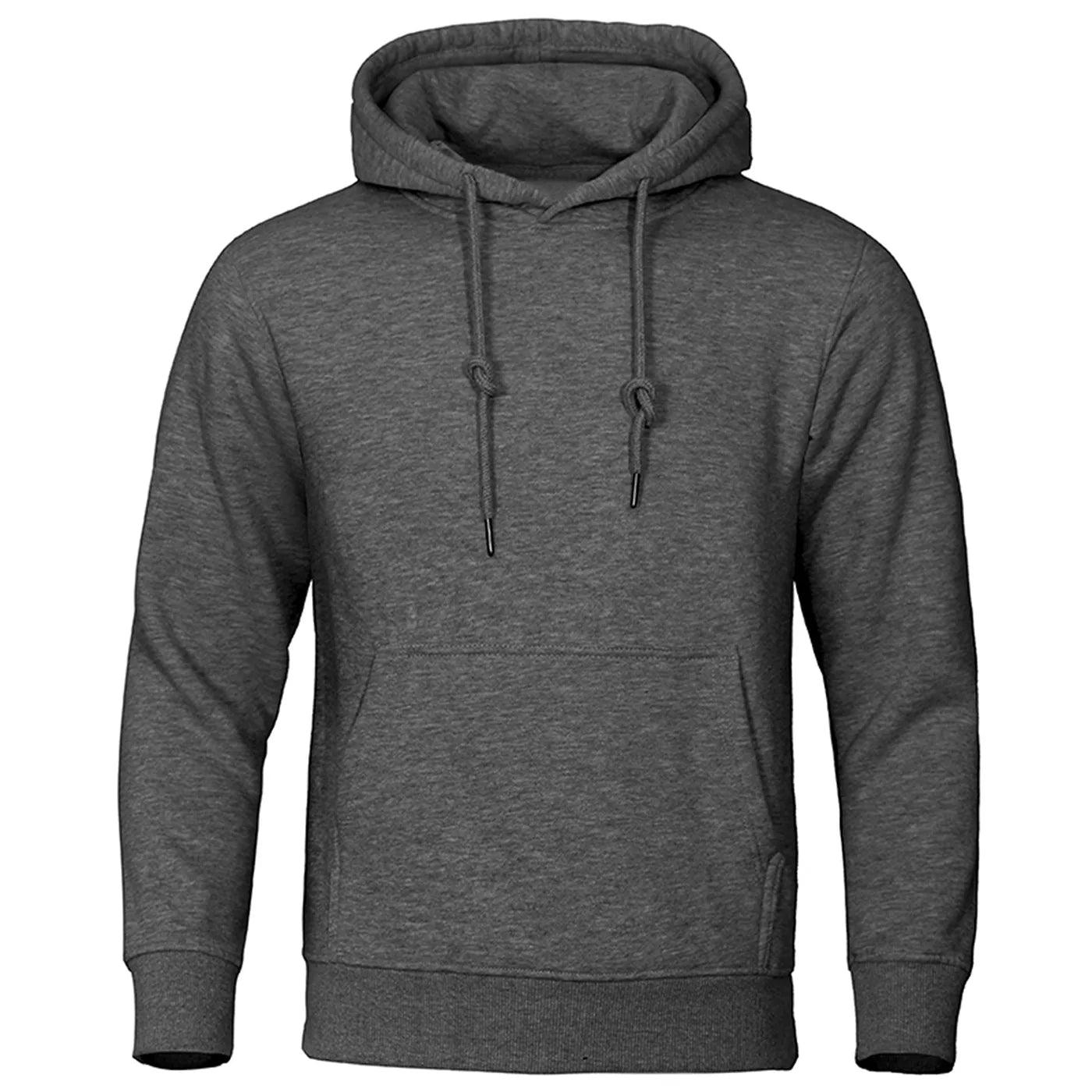 Heren Fleece Hoodie Casual Stijl 1