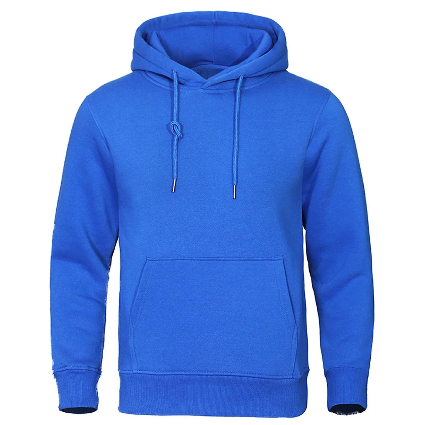 Heren Fleece Hoodie Casual Stijl 4