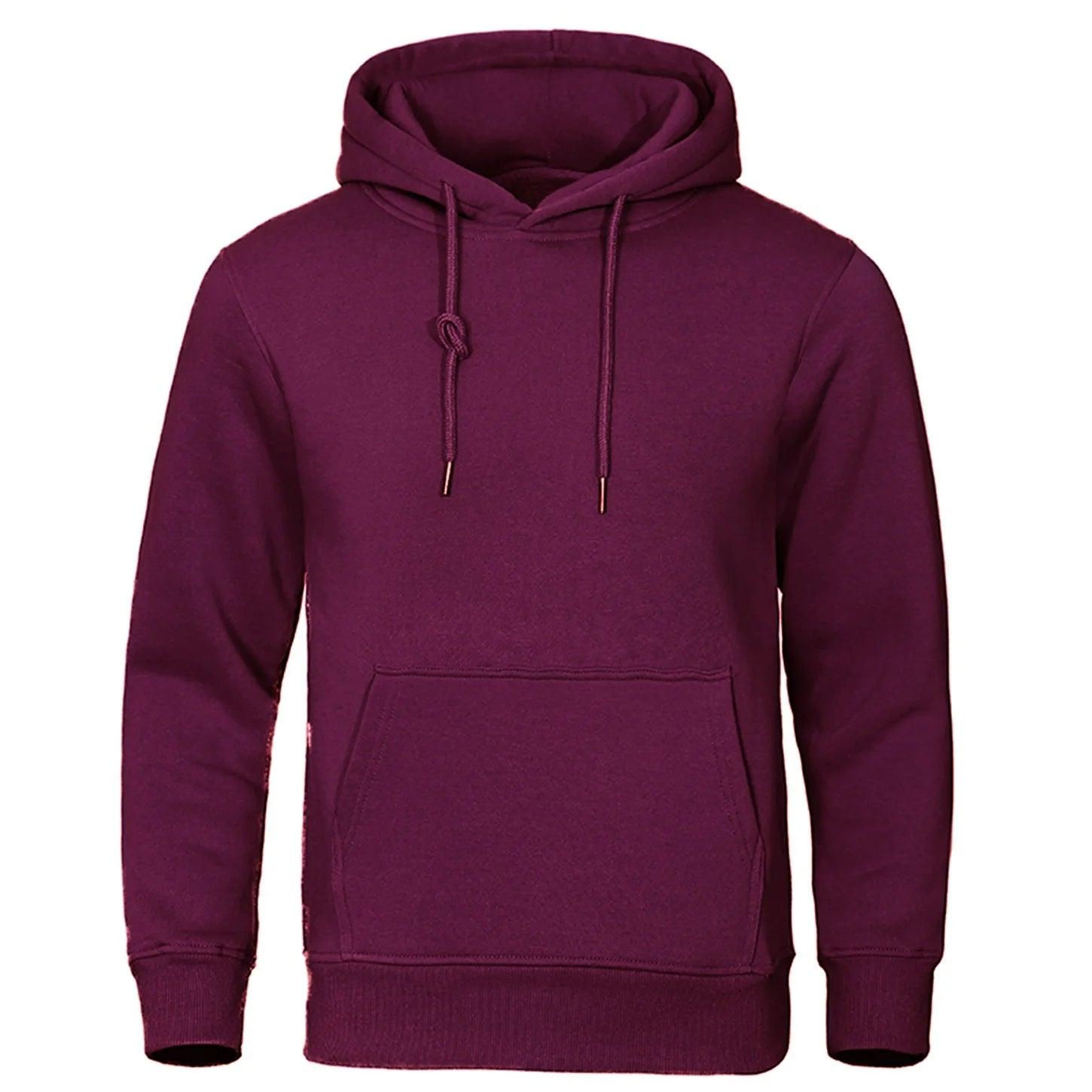 Heren Fleece Hoodie Casual Stijl 9