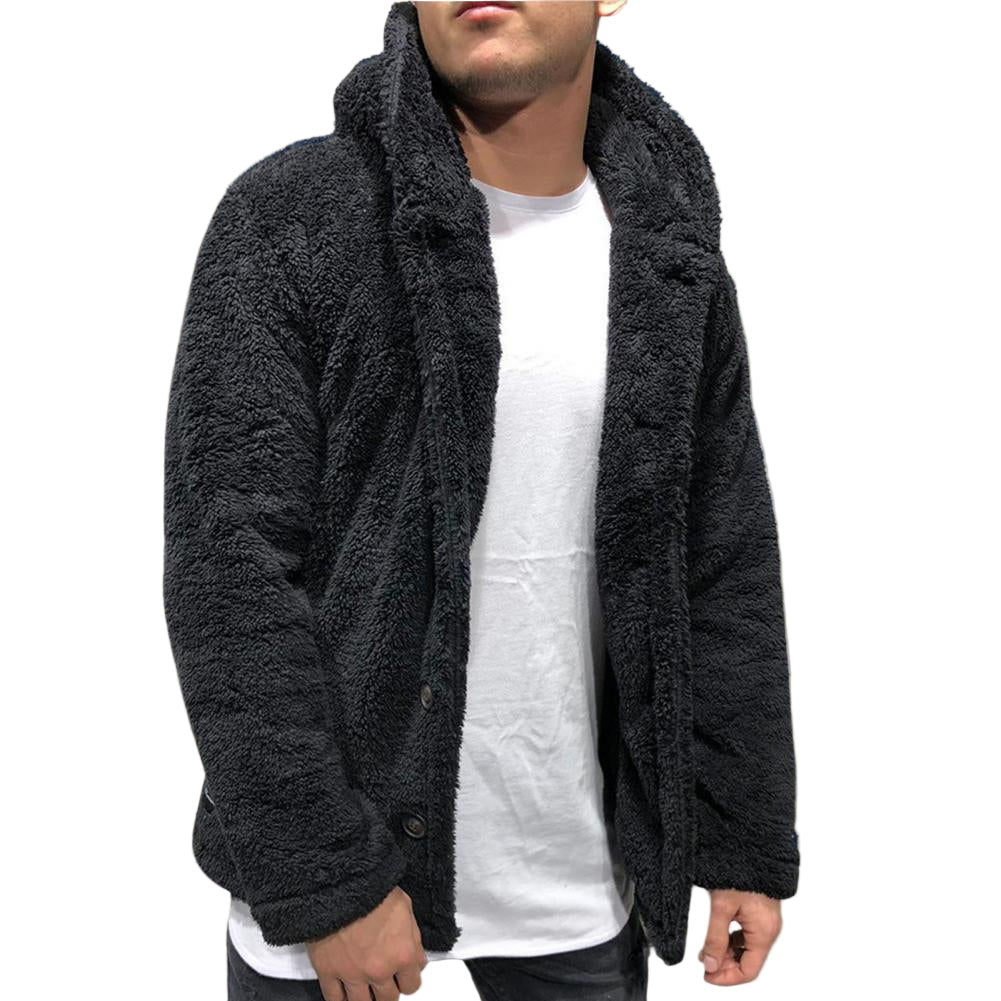 Heren Fleece Jas Casual Stijl 0