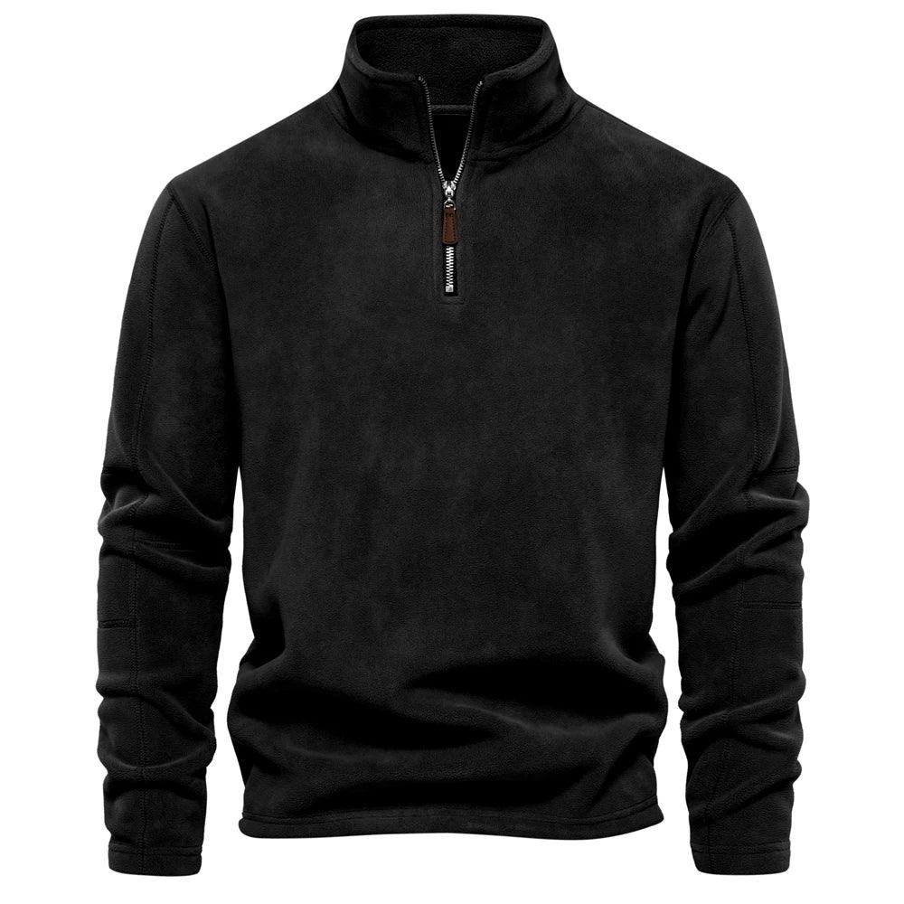 Heren Fleece Pullover Jas Casual 0